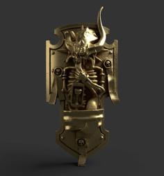 Demon Hunter Shield 3D Printer Model