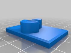 Balcony Door Latch 3D Printer Model