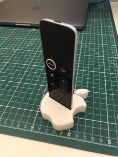 Apple TV Remote Holder (Remix) 3D Printer Model