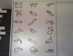 All MotoGP Tracks / Tous Les Circuits MotoGP 3D Printer Model