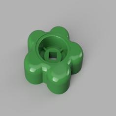 CO2 Tank Valve Handwheel 3D Printer Model