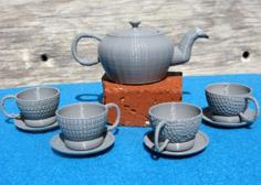 Toy Tea Set 3D Printer Model