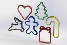 Christmas Cookie Cutter 3D Printer Model