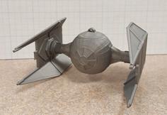 TIE Interceptor – Ornament 3D Printer Model