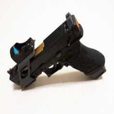 Glock Mount Base 3D Printer Model