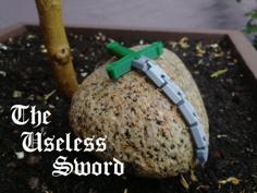 The Useless Sword – Flexi Sword 3D Printer Model