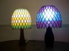 Mosaic Lamp 3D Printer Model