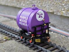 Narrow Gauge Tanker Wagon 3D Printer Model