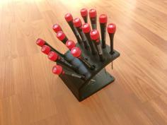 Screwdriver Stand II 3D Printer Model