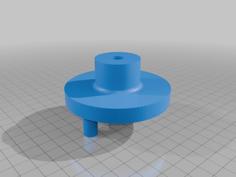 Z Axis Turn Handle. 3D Printer Model