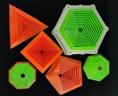 Fidget Polygon 3D Printer Model