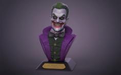 Joker Bust 3D Printer Model