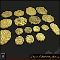 Empire Of Scorching Sands – Round Bases 3D Printer Model