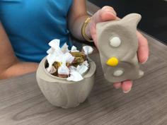 Owl Jar 3D Printer Model