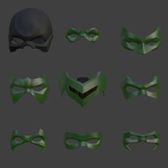 Robin Mask Pack 3D Printer Model