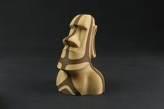 Easter Island Moai – Dual Extrusion Style 3D Printer Model