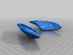 Bat Ears For Headset 3D Printer Model