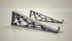 Generative Design Stand For MacBook 3D Printer Model