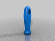 File Handle Ergonomic 3D Printer Model