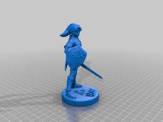 The Legend Of Zelda Link Figure 3D Printer Model