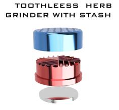 TOOTHLESS Herb Grinder With Stash 3D Printer Model