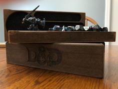 D&D Dice Tray And Carrying Case 3D Printer Model