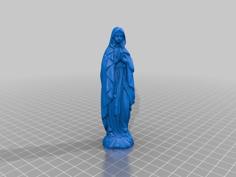 Mother Mary Statue 2 (3D Scan) 3D Printer Model