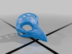 Raven Fursuit Base 3D Printer Model