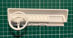 Tamiya Jeep YJ Dashboard (87-95) 3D Printer Model