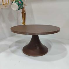 Revolving Cake Stand 3D Printer Model