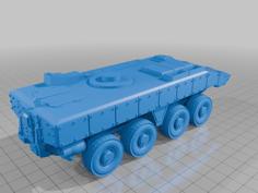 Bumerang APC/ IFV, Wheeled Tank /armored Car 3D Printer Model