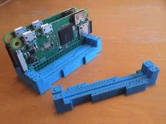 Raspberry Pi Zero Stand/Rack 3D Printer Model