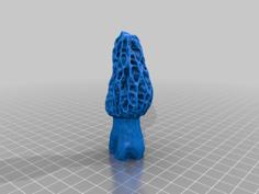 Morel Model + Ornament 3D Printer Model