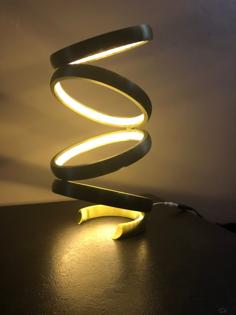 LED Ring Lamp (esp, Wifi) 3D Printer Model