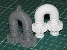 Geared Fidget Bolt (remix) 3D Printer Model