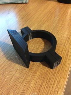 48mm Fork Mount 3D Printer Model