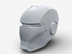 Iron Man Helmet 3D Printer Model