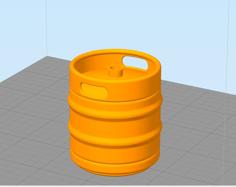 EURO KEG 30L For RC Car 1:10 3D Printer Model