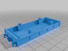 HO/OO Breakdown Train Flatbed 3D Printer Model