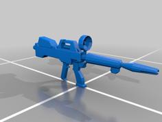 Gundam GP01 Beam Rifle 3D Printer Model