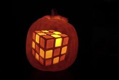 Rubik’s Cube Pumpkin 3D Printer Model