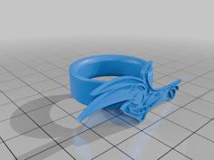 Angel Dust Ring 3D Printer Model