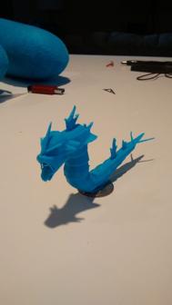 Gyarados 3D Printer Model