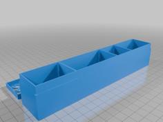 Card Tray For ShadowRun Crossfire In Sprawl Ops 5-6 Player Expansion Box 3D Printer Model