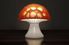 Voronoi Mushroom Lamp 3D Printer Model