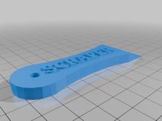 Bed Scraper 3D Printer Model