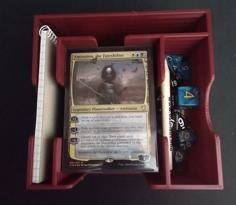 MTG Commanderbox For 100+ Cards And Extra Stuff 3D Printer Model