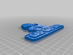 3E9 Car Badge 3D Printer Model