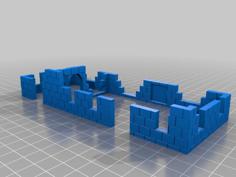 FOW Fortress In Ruins 3D Printer Model