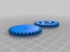 Steampunk Gears 3D Printer Model